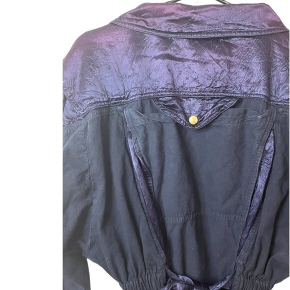 RARE VINTAGE Victor Obadidono Paris Jumpsuit Coveralls 100% Cotton Size Small - Picture 9 of 14